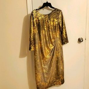 Gold Dress